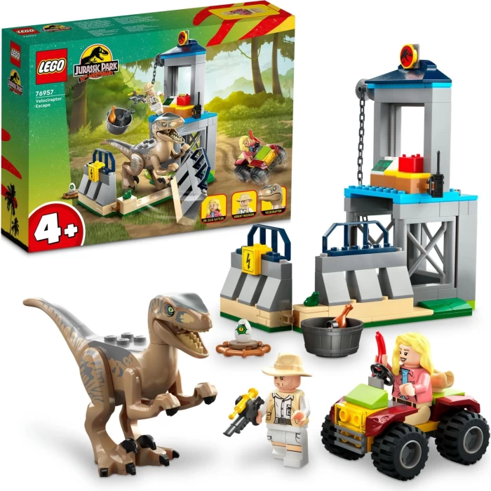 Lego Jurassic World Velociraptor Escape Adr-Ljw76957