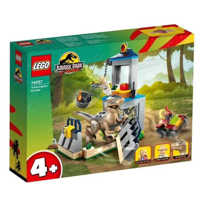 Lego Jurassic World Velociraptor Escape Adr-Ljw76957