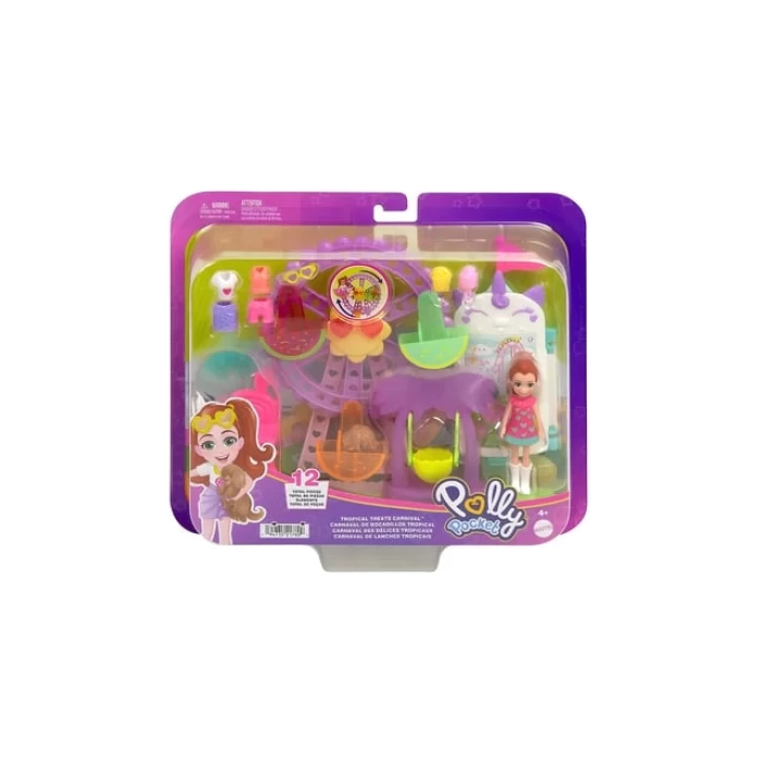 Mattel POLLY POCKET MEYVE KARNAVALI OYUN SETİ MTL-HWP25