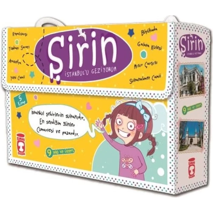 Timaş Şirin İstanbulu Geziyorum 1-Set (5 Kitap)