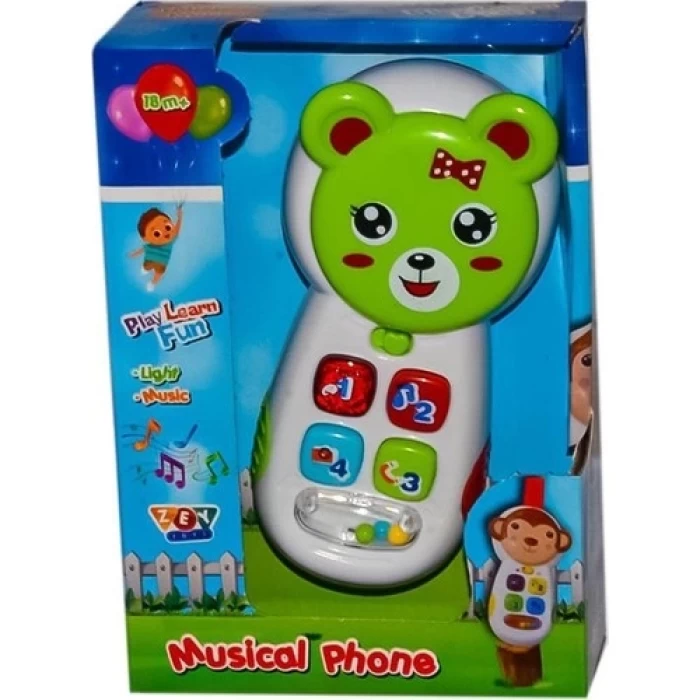 Zey Toys Müzikli Telefon Zey2023