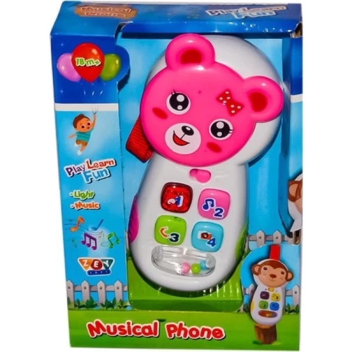 Zey Toys Müzikli Telefon Zey2023