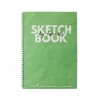 Fanart Academy Sketch Book A4 Yeşil 120gr Spiralli Eskiz Defteri