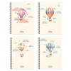 Keskin 17*24 80 Yp Düz Spr.Sert Kap.La Plume Balloons Defter 417990-99