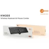 Lecoo Klavye Mouse Set Kw-203