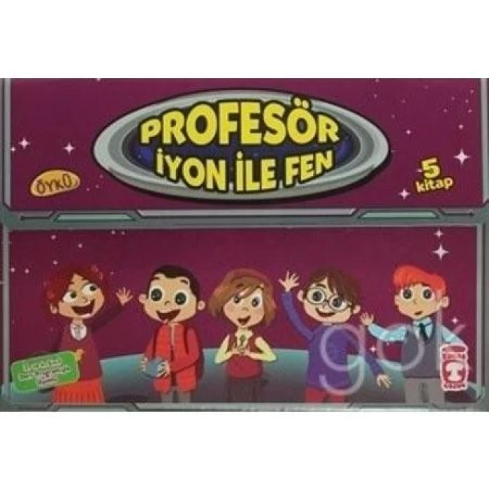 Timaş Profesör İyon İle Fen Set (5 Kitap)