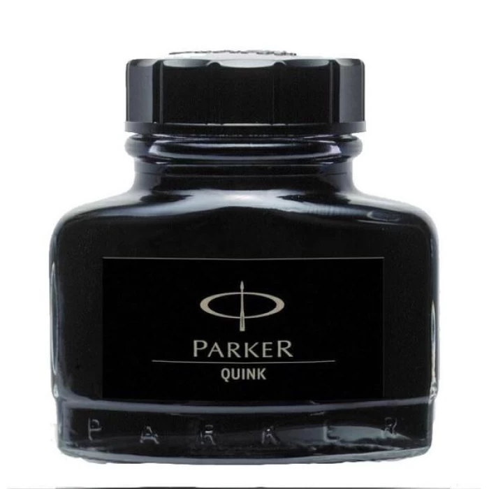 Parker Quink Ink Şişe Mürekkep Siyah (Ps0037460)