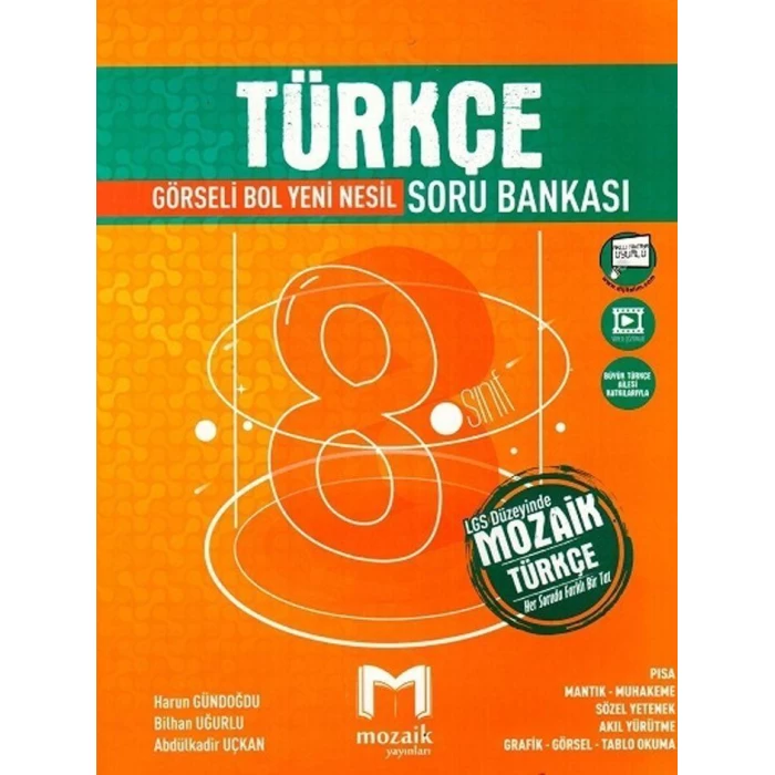 Mozaik 8.Sınıf Türkçe Soru Bankası