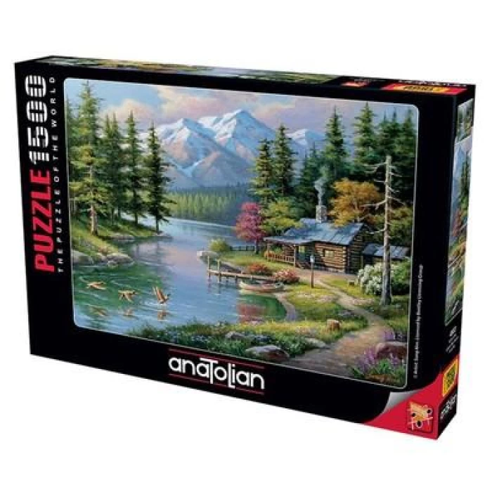 Anatolian Puzzle 1500 Parça Kano Keyfi / Resting Canoe Ana.4554