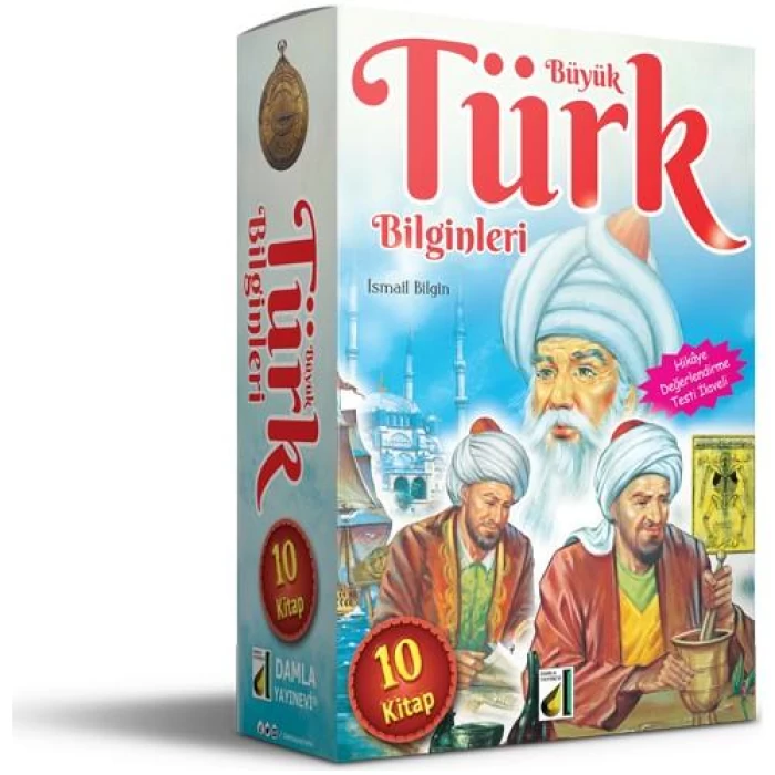 Damla Büyük Türk Bilginleri (10 Kitap + Hds)