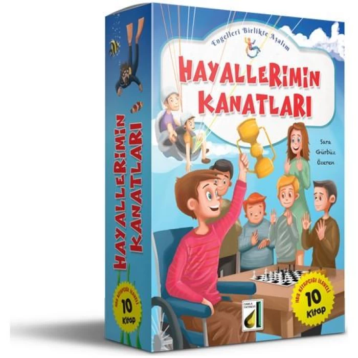 Damla Hayallerimin Kanatları (10 Kitap + Hds)