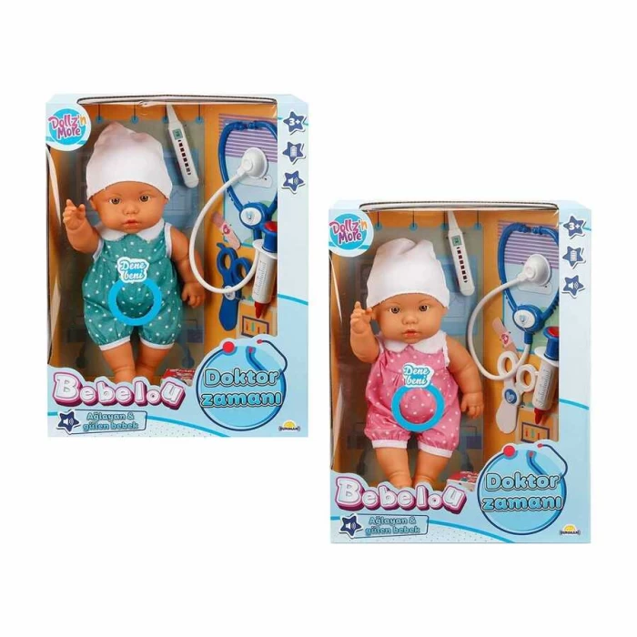 Sun Sabc-Bbl-Bebek Set Bebelou Doktor Aks/Sesli.35cm sun-S01030111