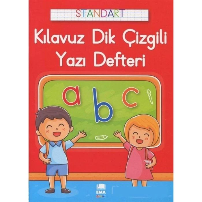 Ema Standart Güzel Çizgili Yazı Defteri A4 Renkli