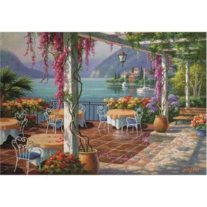 Anatolian Puzzle 500 Parça Mor Salkımlı Teras / Wisteria Terrace Ana.3578