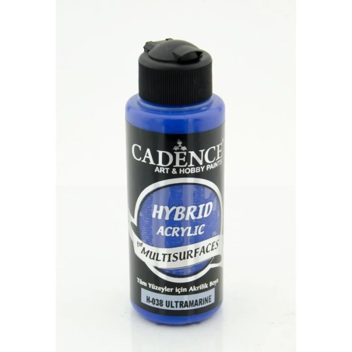 Cadence Akrilik Hybrid Multısurfaces H-038 Ultramarine 120ml