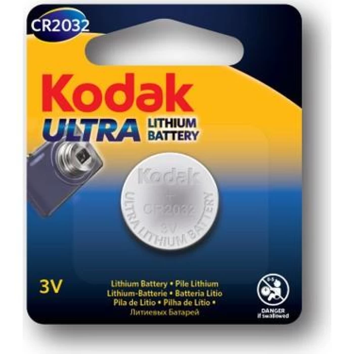 Kodak Ultra Lityum Para Pil Cr2032 **tek