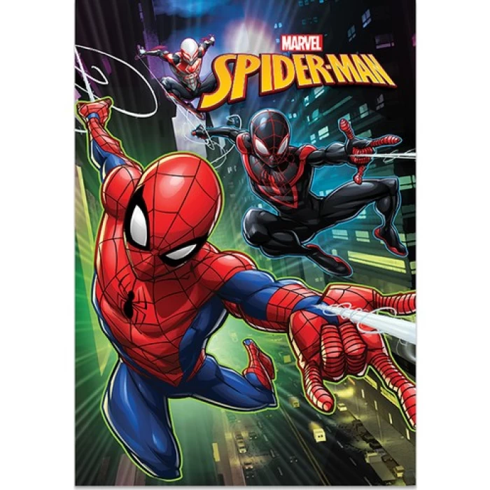 Keskin Spiderman A4 40 Yp.Kareli Pp Kp Dikişli Defter (322502)