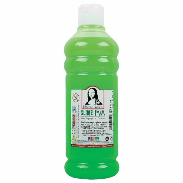 Südor Sıvı Yapıştırıcı Slime Fosforlu Yeşil 500 Ml Sl05-14