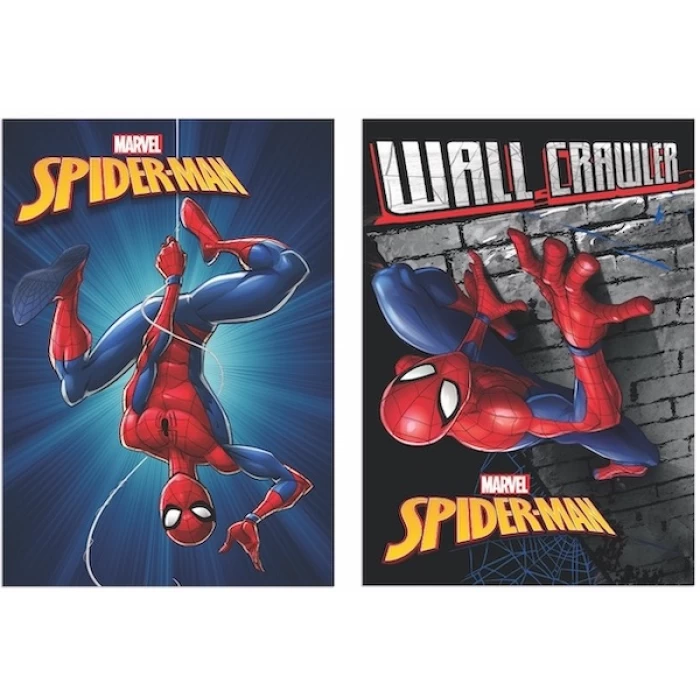 Keskin Spiderman A5 40 Yp Çiz.Pp Kap. Dikişli Defter 451001-06