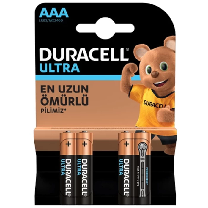 Duracell Ultra Aaa 4 Lü Kalem Pil 05950