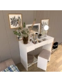 Özlem Aynalı Çekmeceli Lüx Makyaj Masası-beyaz