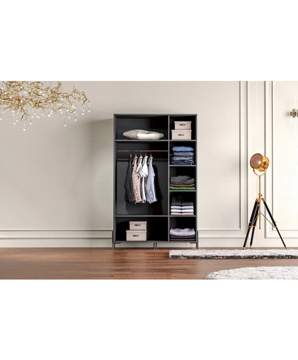 Platin 3 Kapaklı Country Gardırop