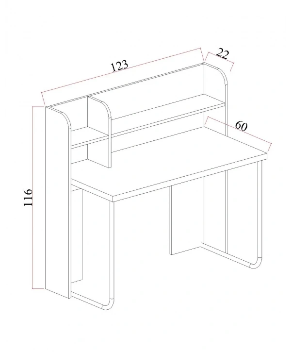 Platin Çalışma Masası