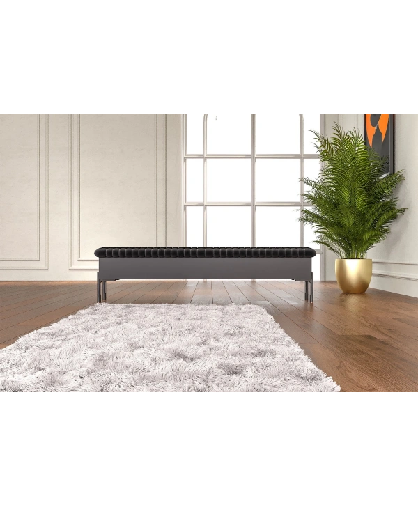 Platin Metal Ayaklı Bench