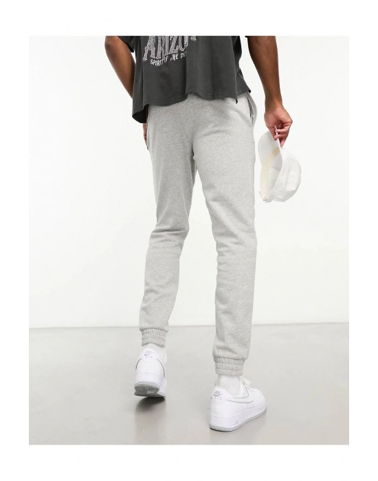 Erkek Gri Eşofman Altı Rahat Giyim Spor