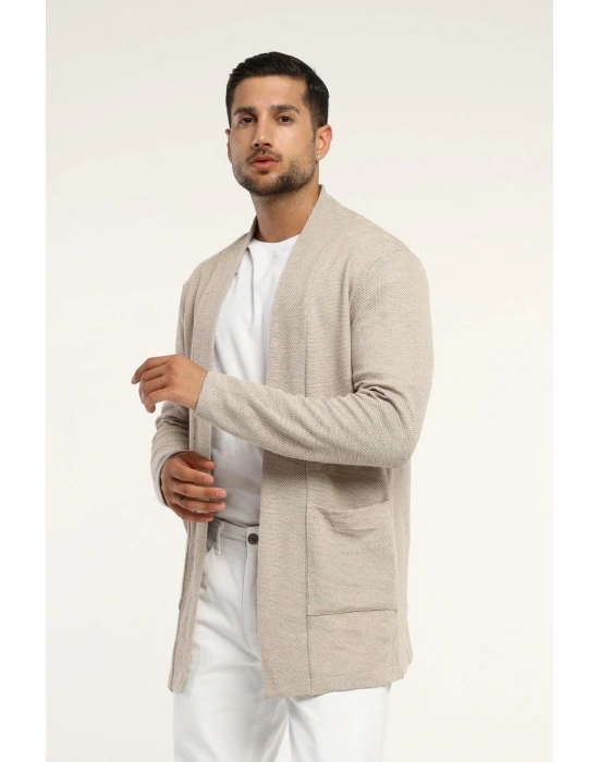 Erkek Cep Detay Hırka