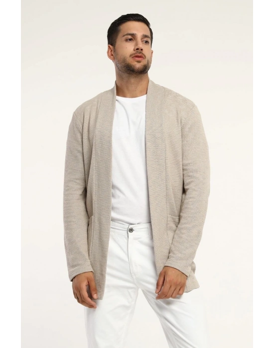 Erkek Cep Detay Hırka