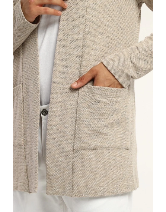 Erkek Cep Detay Hırka