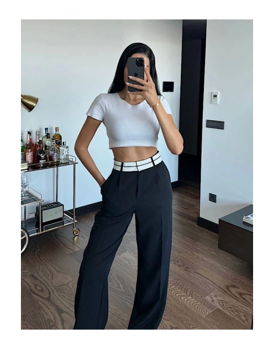 Belt Kemer Detay Pantolon