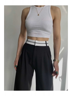 Belt Kemer Detay Pantolon