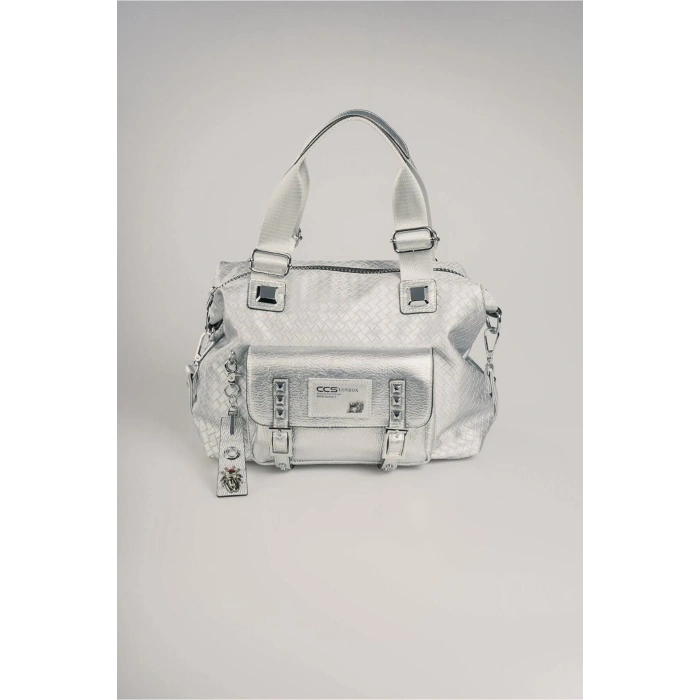 Wawin Gri Cilt Omuz Çantası