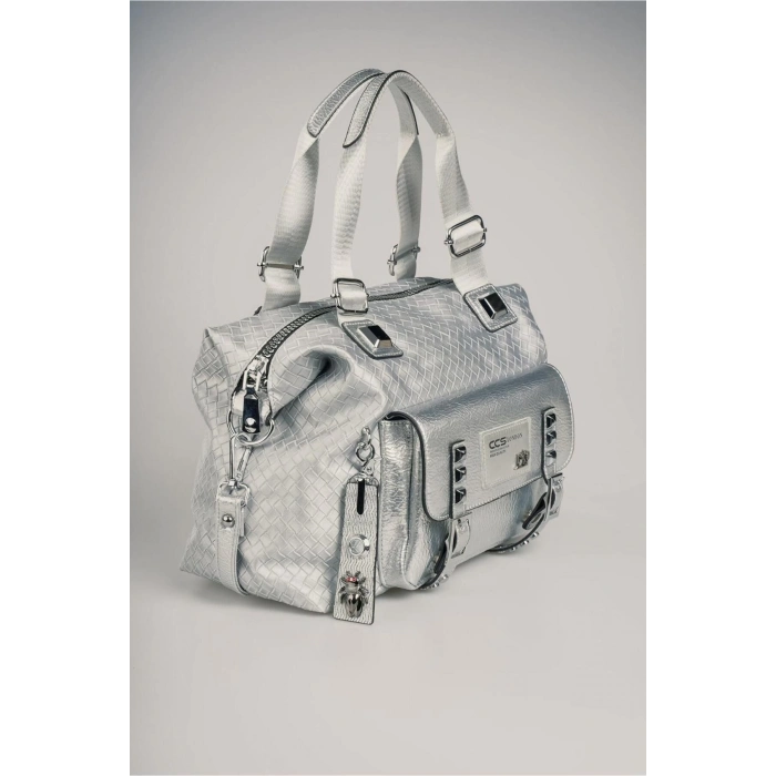 Wawin Gri Cilt Omuz Çantası