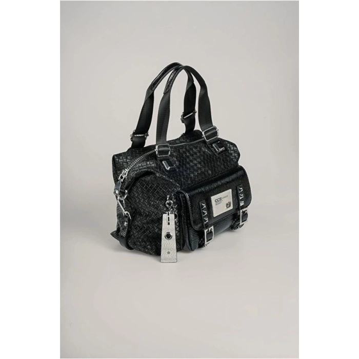 Wawin Siyah Cilt Omuz Çantası