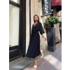 Ayrobin midi elbise