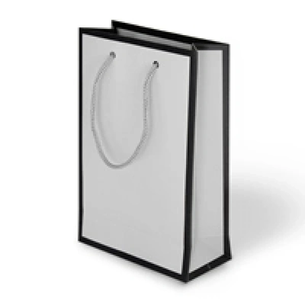 17x24x7 Karton Çanta -Mat Beyaz-