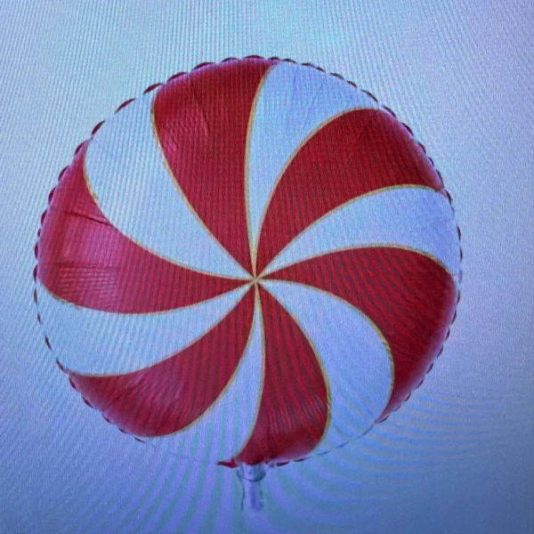 18* Kırmızı Şeker Folyo Balon