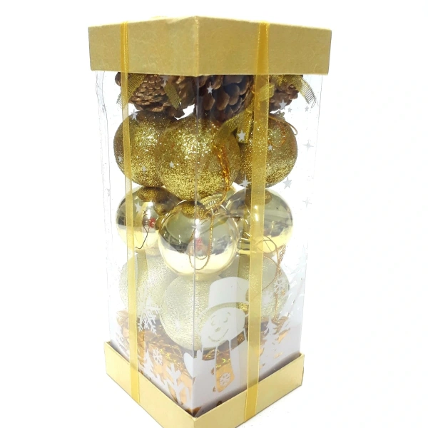 20Li Gold Karışık Kutu Süs