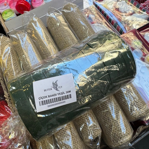 Çiçek Bandı Yeşil 30 M