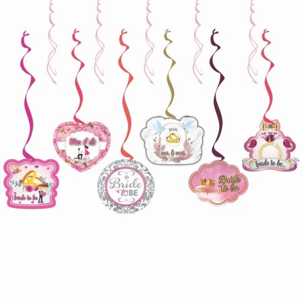 Bride To Be 6lı Tavan Süs