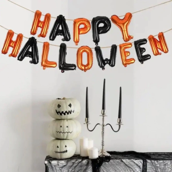 Halloween Folyo Balon Banner