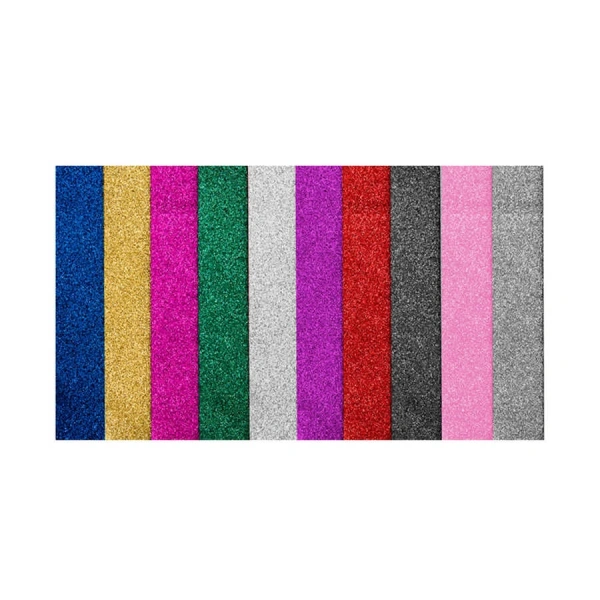 Karışık Simli Karton A4 10lu