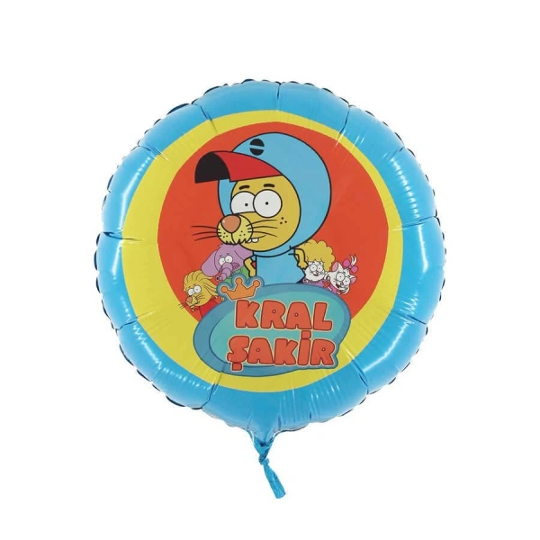 Kral Şakir Folyo Balon 18 5li