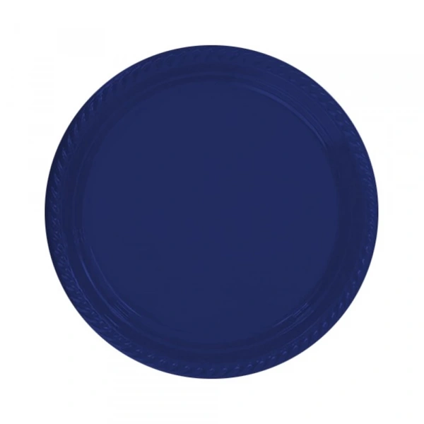 Lacivert Plastik Tabak 22cm