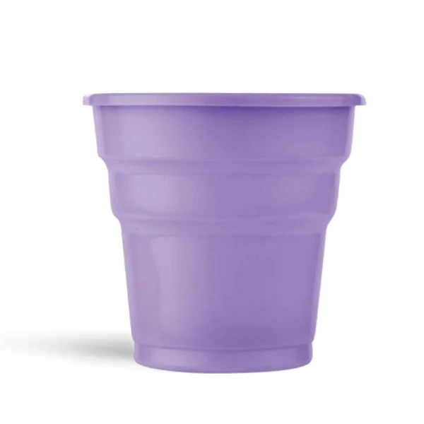 Lila Plastik Meşrubat Bardağı 8li