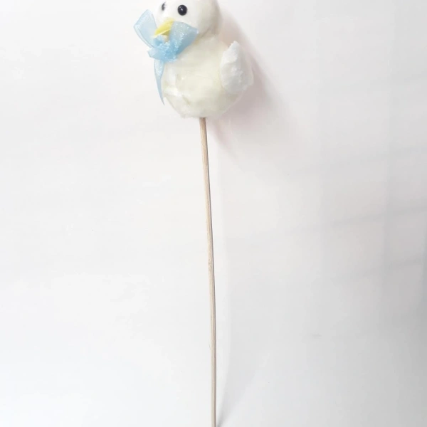 Mavi Civciv Çubuklu Bebek Şekeri 12 Adet