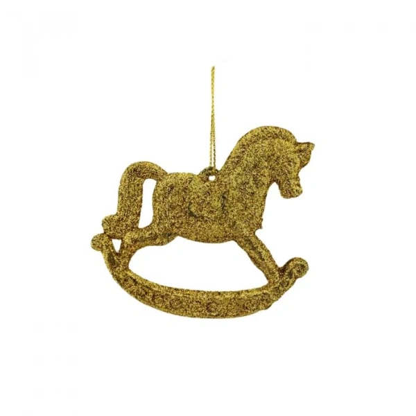 Yılbaşı Atlı Ağaç Süsleri 3 adet
